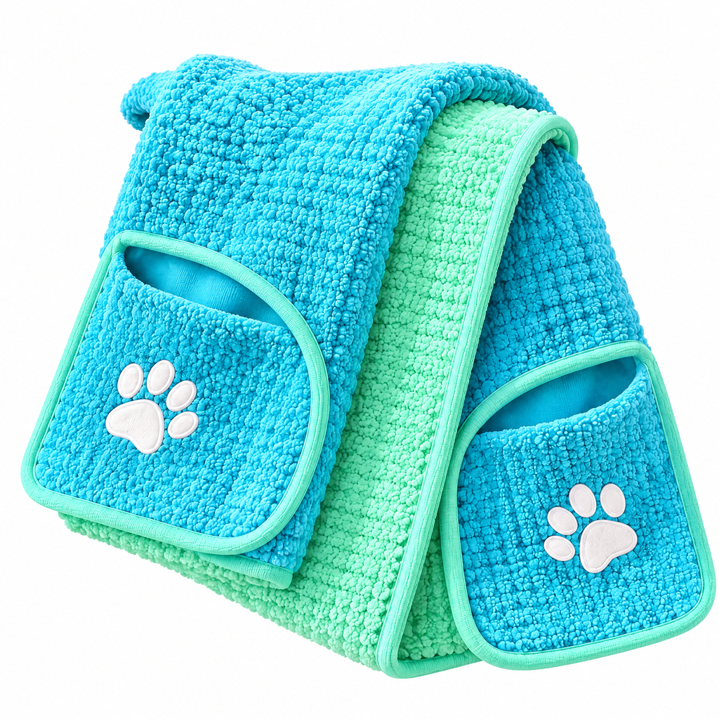 kevrenna™ Quick-Dry Microfiber Pet Towel