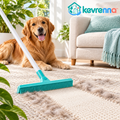 kevrenna™ Long-Handle Carpet Hair Rake