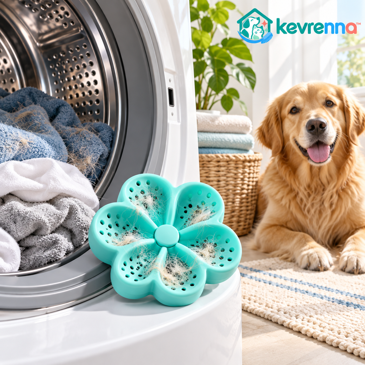 kevrenna™ Reusable Laundry Pet Hair Catcher