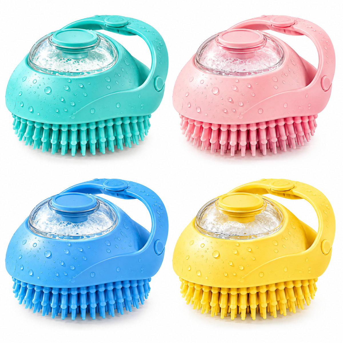 kevrenna™ 2-in-1 Shampoo Dispensing Bath Brush