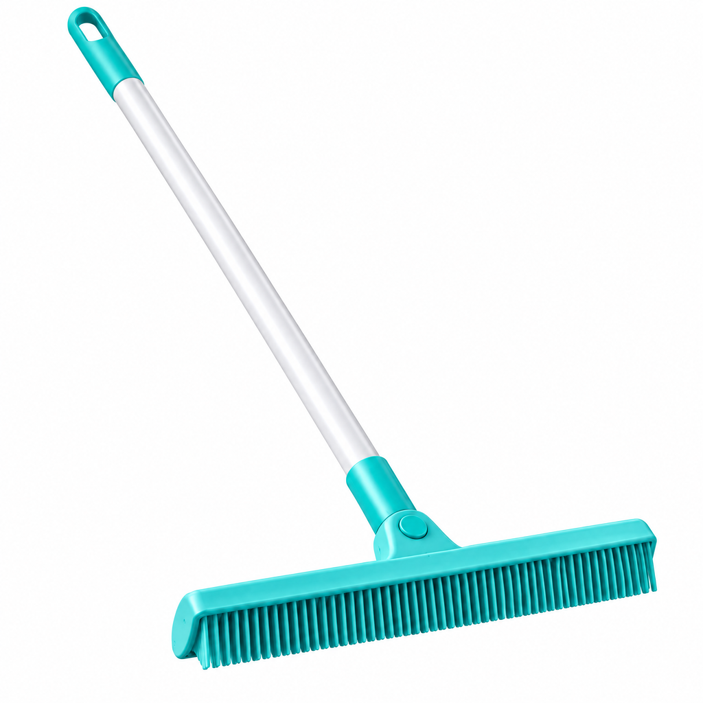 kevrenna™ Long-Handle Carpet Hair Rake