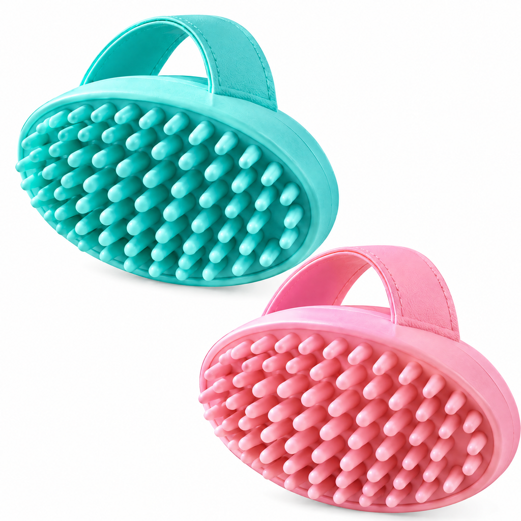 kevrenna™ Short-Hair Silicone Grooming Brush