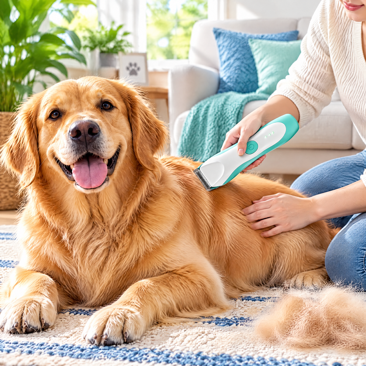 kevrenna™ Low-Noise Cordless Pet Grooming Clipper