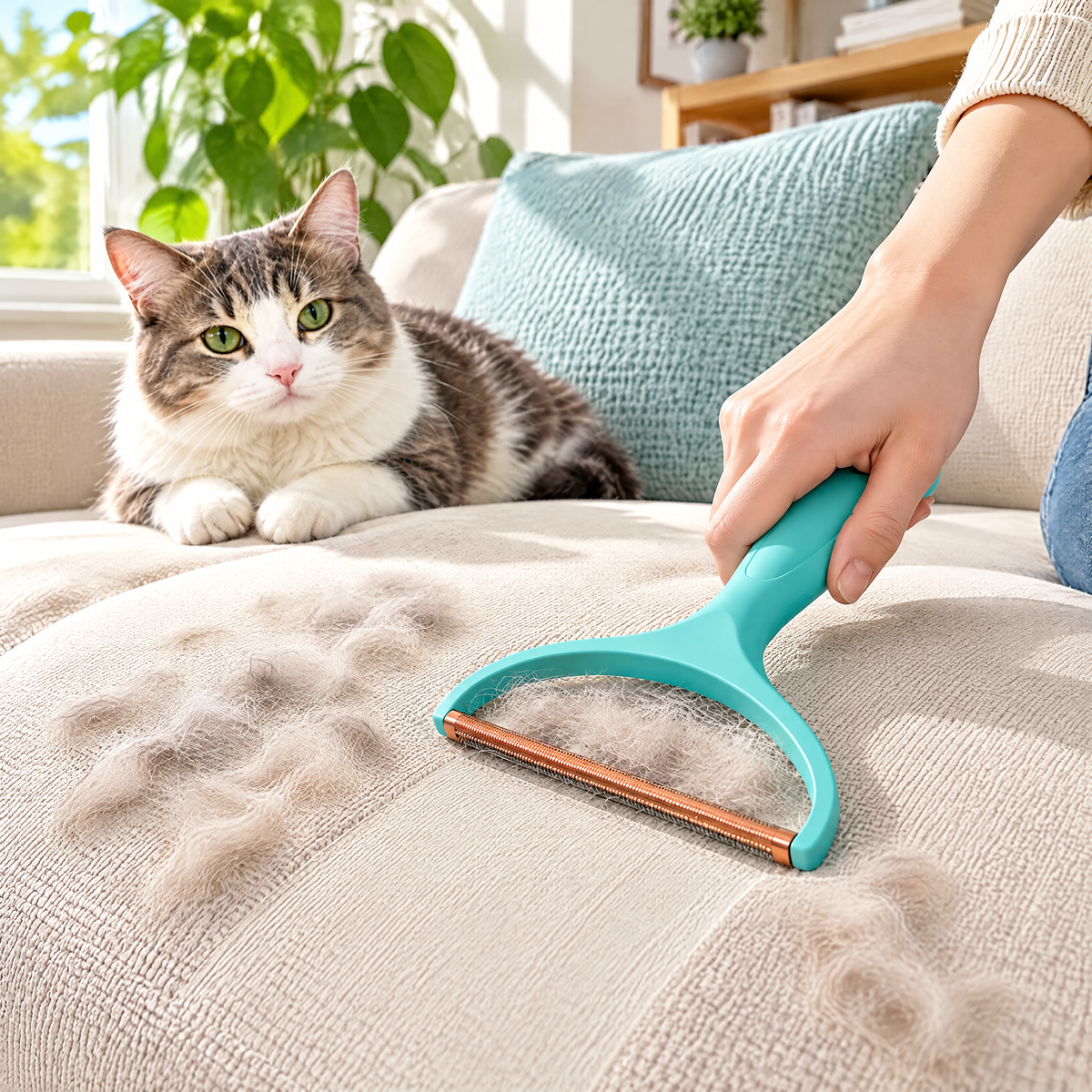kevrenna™ Copper-Edge Sofa Hair Remover